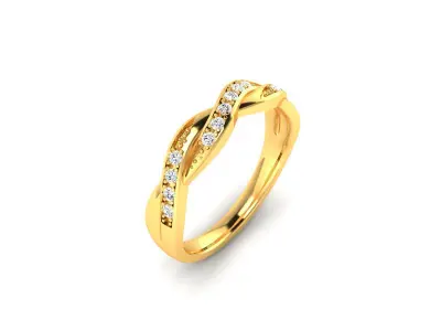 Women Wedding Ring 3D print model buy