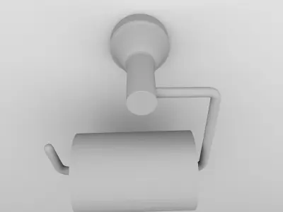 Toilet Paper Holder 3D model