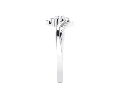  Women Ring Render 3dm STL MTL SLC JCD OBJ FBX Details 3D print model 33