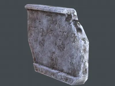 Wall 01 Pbr Low-poly 3D model