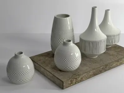 Ceramic Set 01 3D model