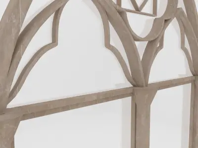 Medieval Window Low-poly 3D model buy