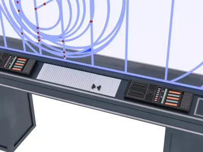 Tactical Dispay Screen 1-12 scale Blackseries 3D print model