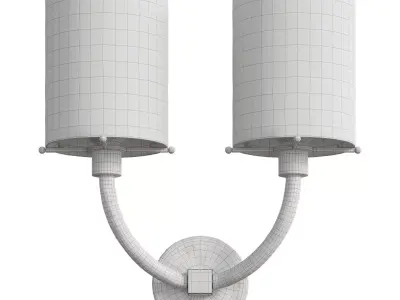 Deer Wall Light 3D model