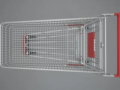 Shopping Cart 3D model