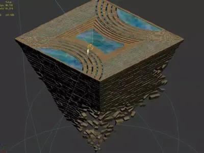 Titan Temple - Shitai 10 3D model