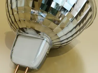 Halogen Bulb  Lamp High detail 3D model