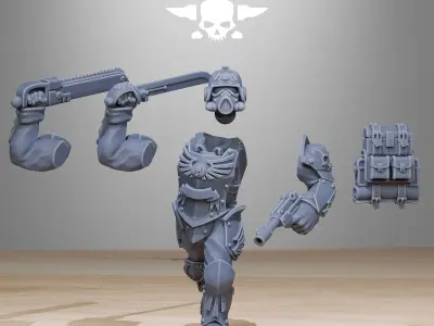 GrimGuard Elites 3D print model