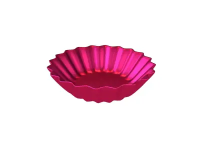 Cupcake Mold v1 005 Low-poly 3D model