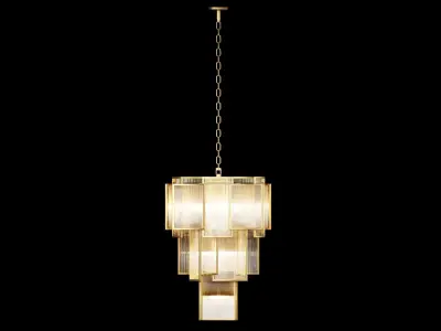 Zeus chandelier 3D model