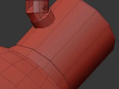 Plafondspot Reflekt van glas 3D model