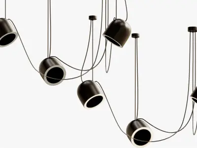 Shilo Dohar Dobo Pendant Lamp 3 3D model