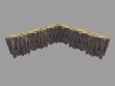 Yamagata-Stone 068 3D model