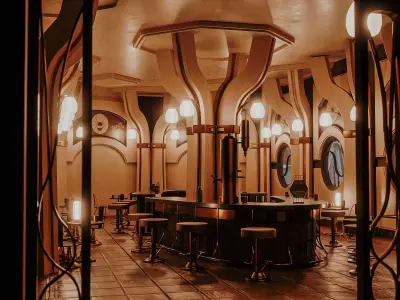 Ghorman Cafe - Star Wars Andor 3D model