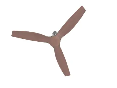 Ceiling fan 04 Low-poly 3D model