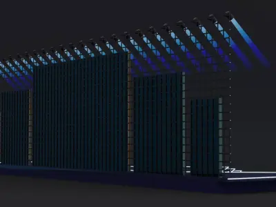 Concert Stage 12 3D model