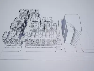 La Casa Villa Residence Complex 3D model