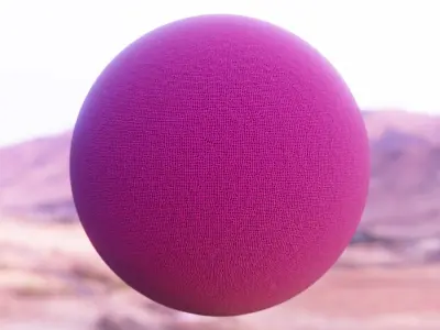 Realistic Procedural Fabric Shader - Microfiber Cloth Texture Texture