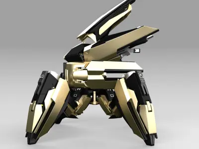 Quadbot 212F 3D model