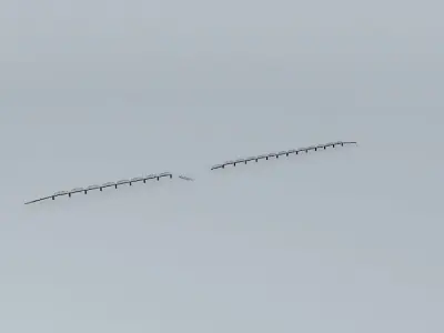 Pingtung freshwater Creek Bridge Free 3D model