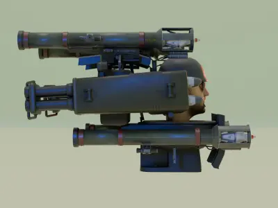 multi  rocketeer skibidi toilet 3D model