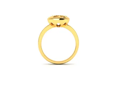 Women Ring  Render 3dm STL OBJ FBX Details 3D print model 53