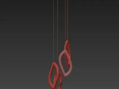 Tech Lighting Pendants 3 3D model
