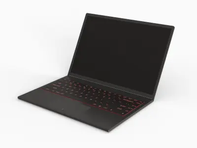 Veevo Laptop Low-poly 3D model