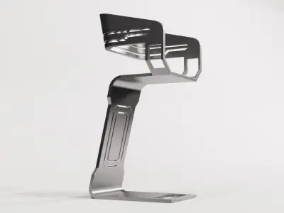 SCI-FI LAB CHAIR 3D model