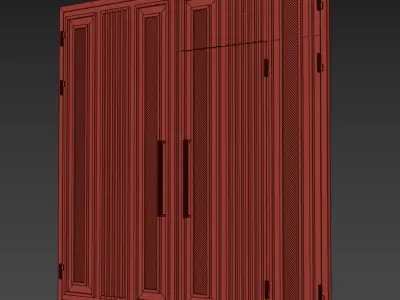 Gate black loft premium 3D model