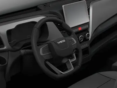 Iveco eDaily Van L5H2 HQ Interior 2024 3D model