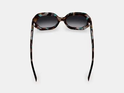 Estrada Sunglasses in Prickly Pear Tortoise 3D model