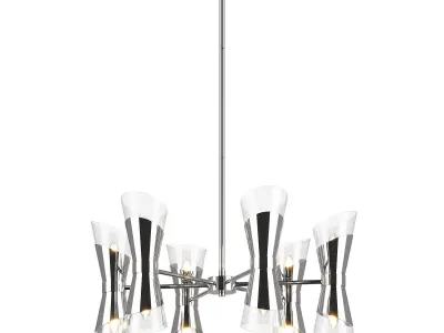 81712x Strato Lightstar chandelier 3D model