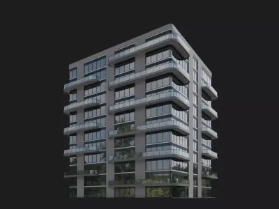 Skyline Residences 3D model