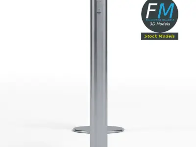 Chain barrier 3D model