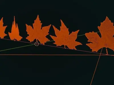  Leaf Pack Realistic 4k High-End CGI Low-poly 3D model