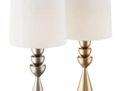 Veranna Large Table Lamp 3D model