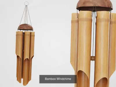 Wind Chime Collection 3D Model Pack