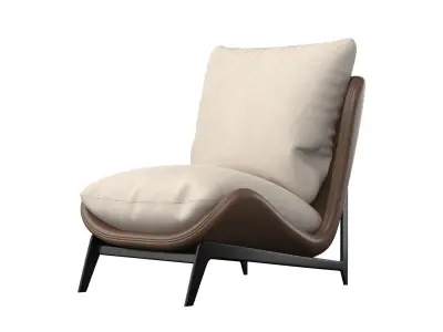 Scandinavian Armchair 3D model