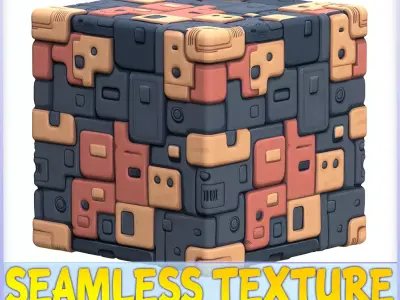 SciFi Seamless Texture Texture 19