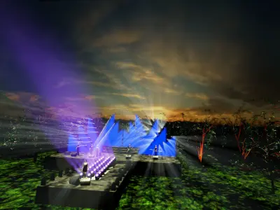 3d stage design 3D print model