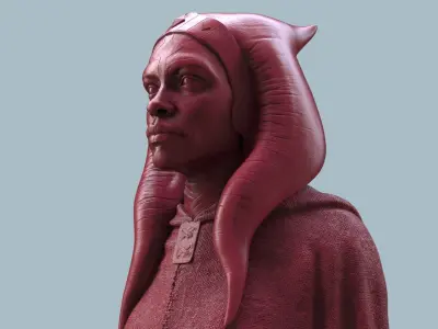 Ahsoka Tano Rosario Dawson 3D print model