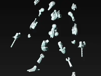 SA-17 Kun Peng 3D print model