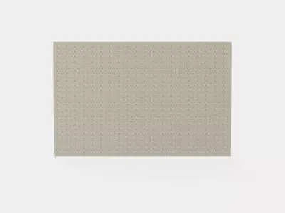 Cotton Rug Low-poly 3D model