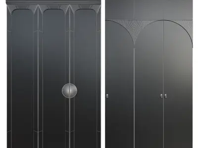 Pufikhomes doors 3D model purchase