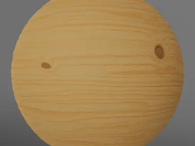 Free Seamless PBR Wood - Light 002 Texture