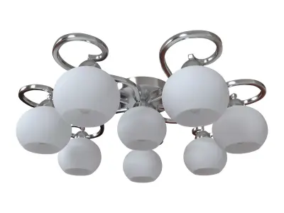 Ceiling chandelier A6058PL-8CC 3D model