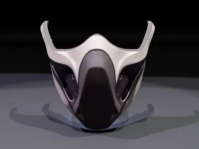 Inspired by Smoke In the Dark  from Mortal Kombat 1  3D print model