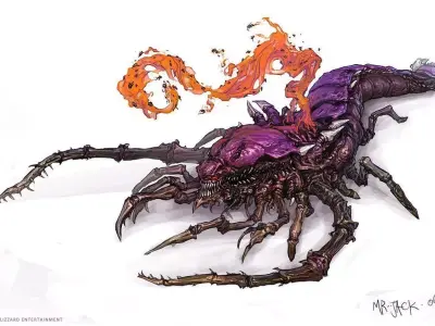 Starcraft Defiler 3D print model