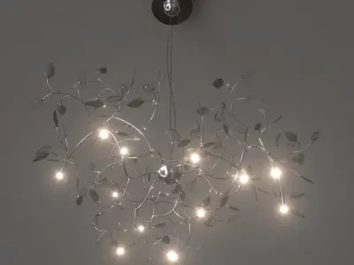 Modern Design Chandelier 3D model